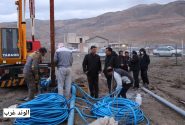 تعویض الکتروپمپ شناور ایستگاه پمپاژ مجتمع آبرسانی قارلق شهرستان کنگاور