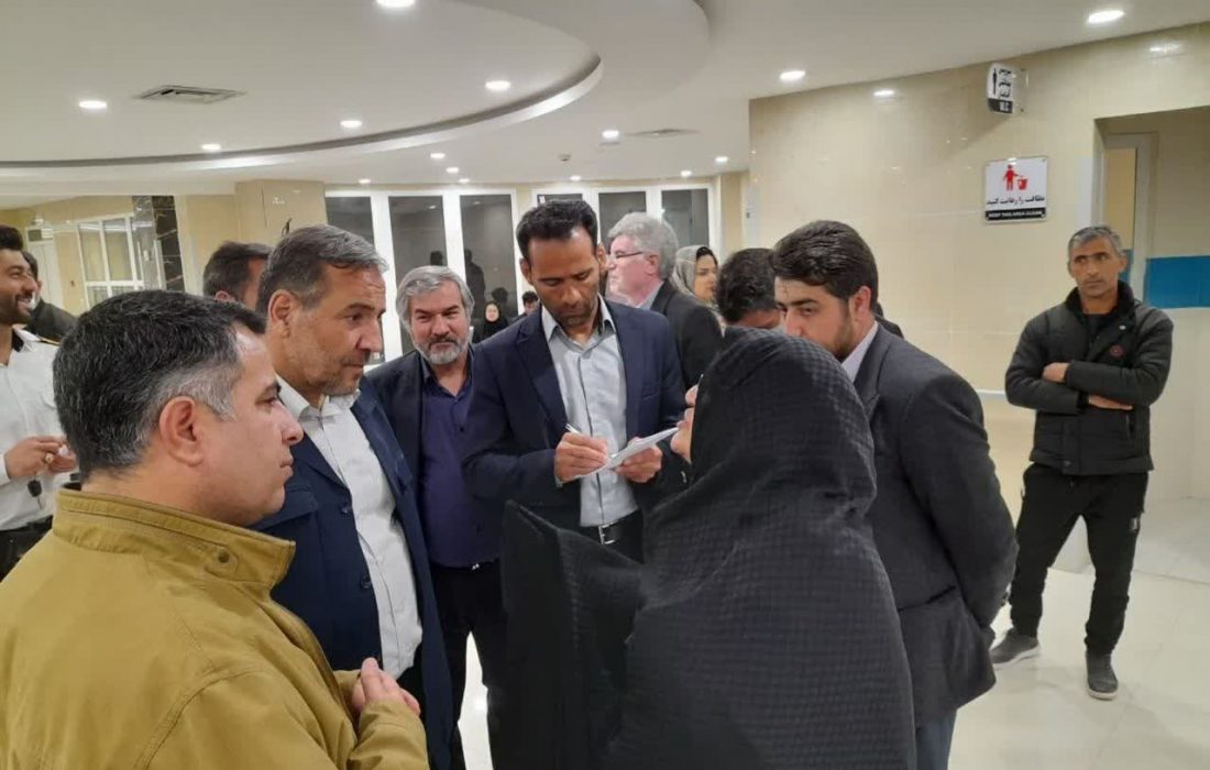 بازدید سرزده استاندار ایلام از بیمارستان رازی